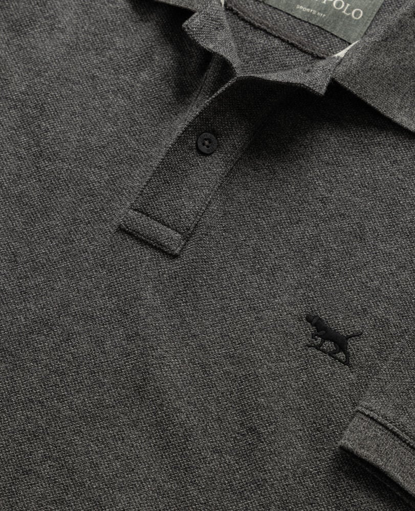 The Gunn Sports Fit Polo, TUNGSTEN, Detail 2