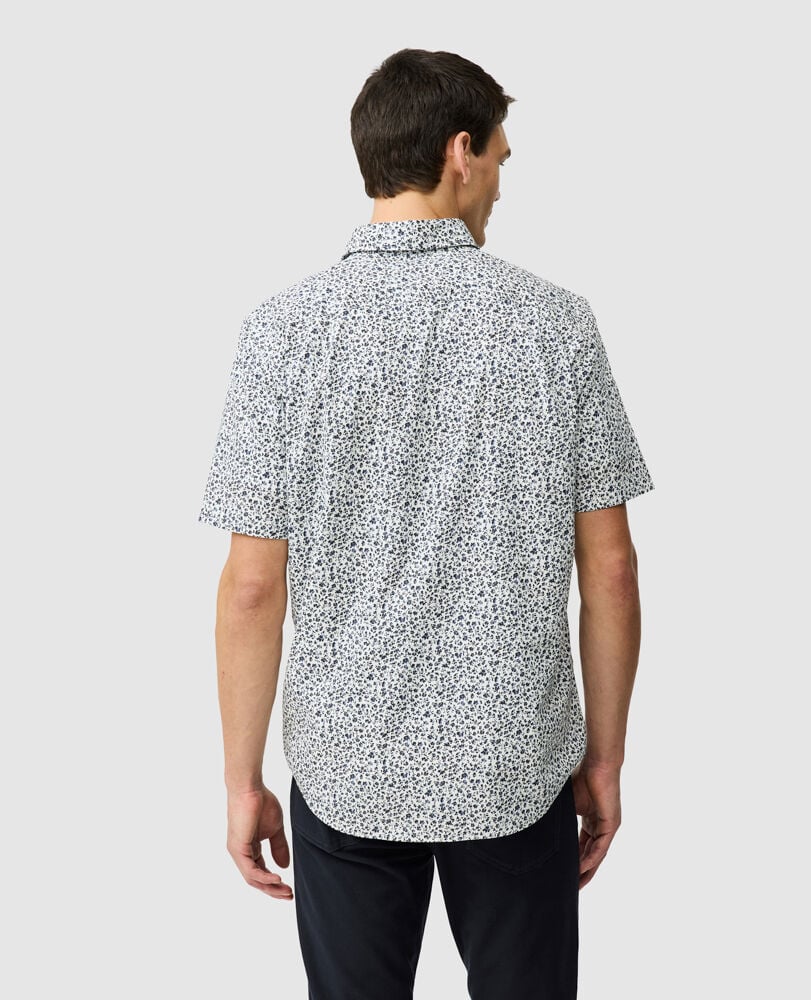 Rai Valley Shirt, NAVY, Back
