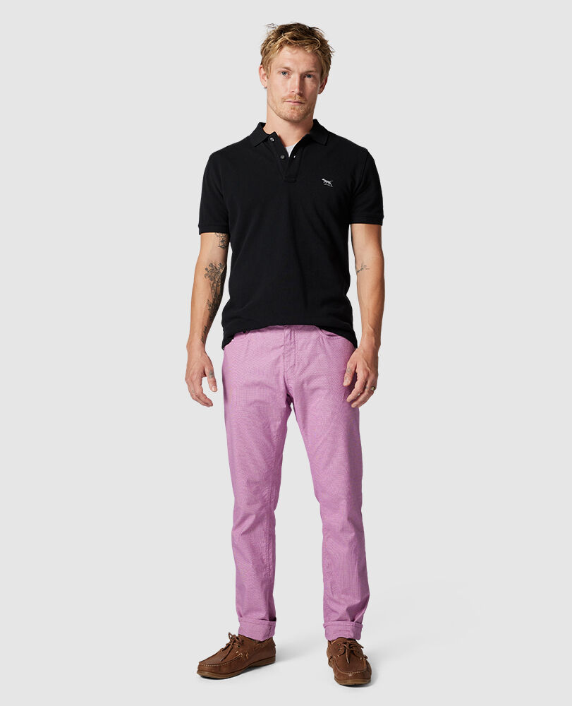 Gunn Straight Fit Jean, VIOLET, Off Front