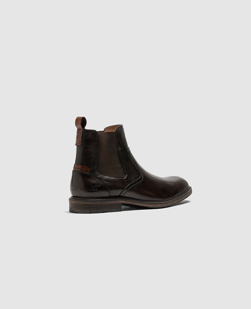 Bottes Chelsea Dargaville, CHOCOLAT, Back