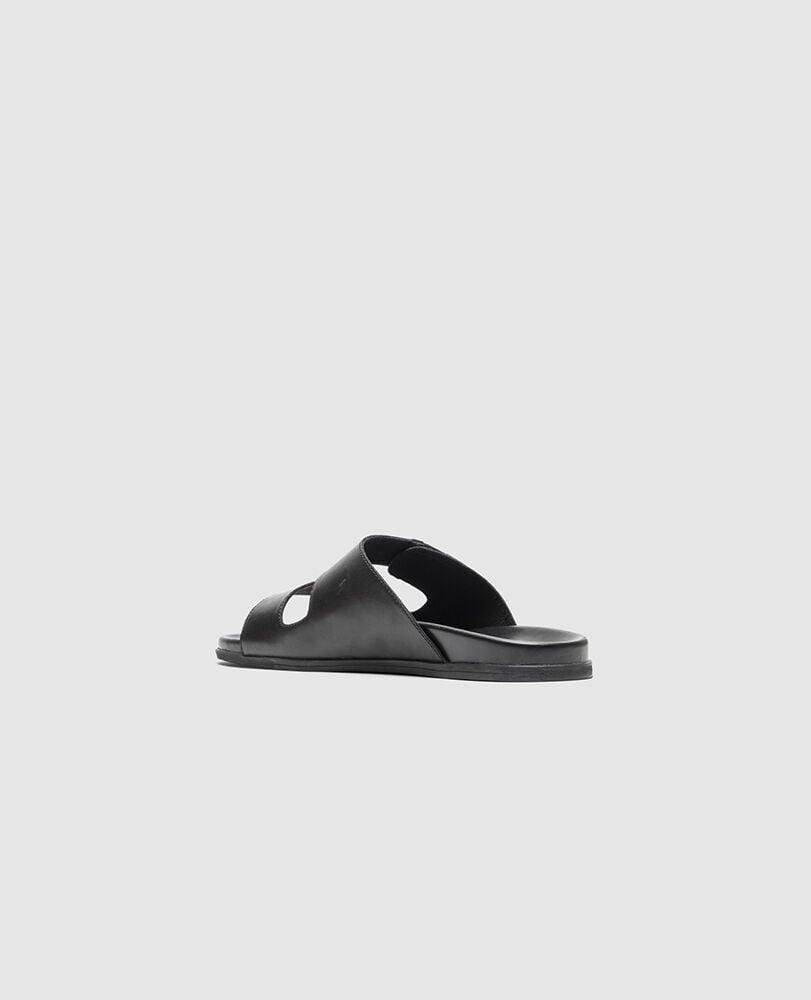 Kendrick Place Slide, NERO, Flat Lay