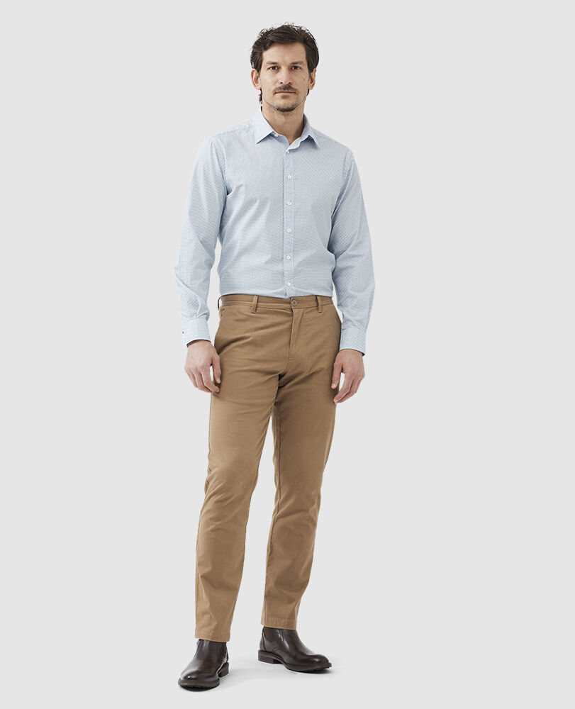 Cape Archer Sports Fit Shirt, LAPIS, Off Front