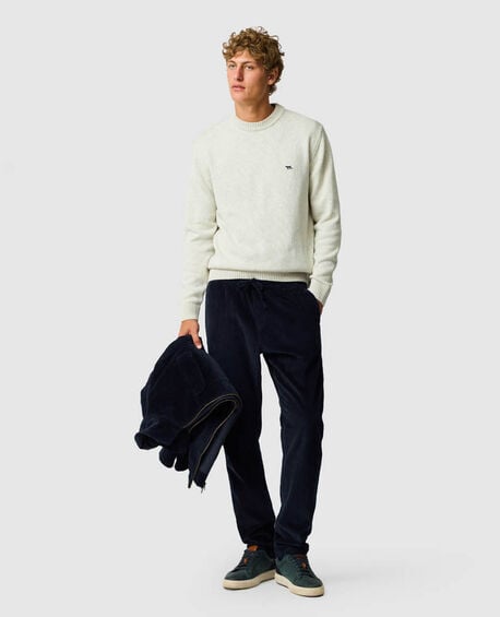Gunn Crew Knit, FOG