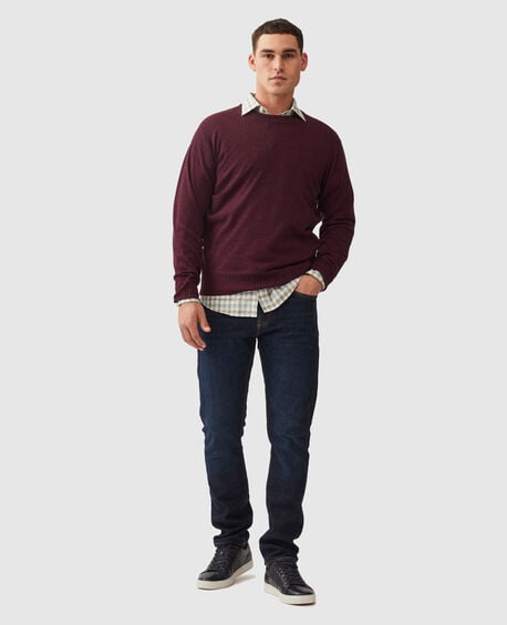Christchurch Knit, CLARET