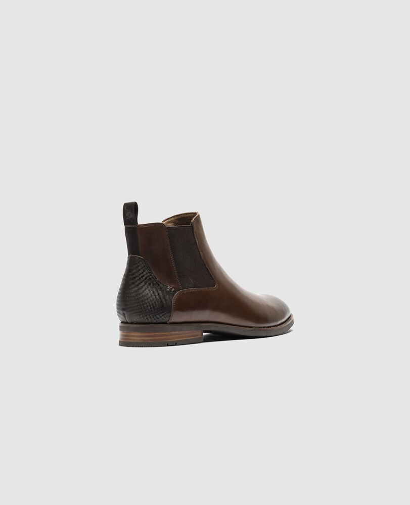 Lyttleton Chelsea Boot, TEAK MULTI, Back