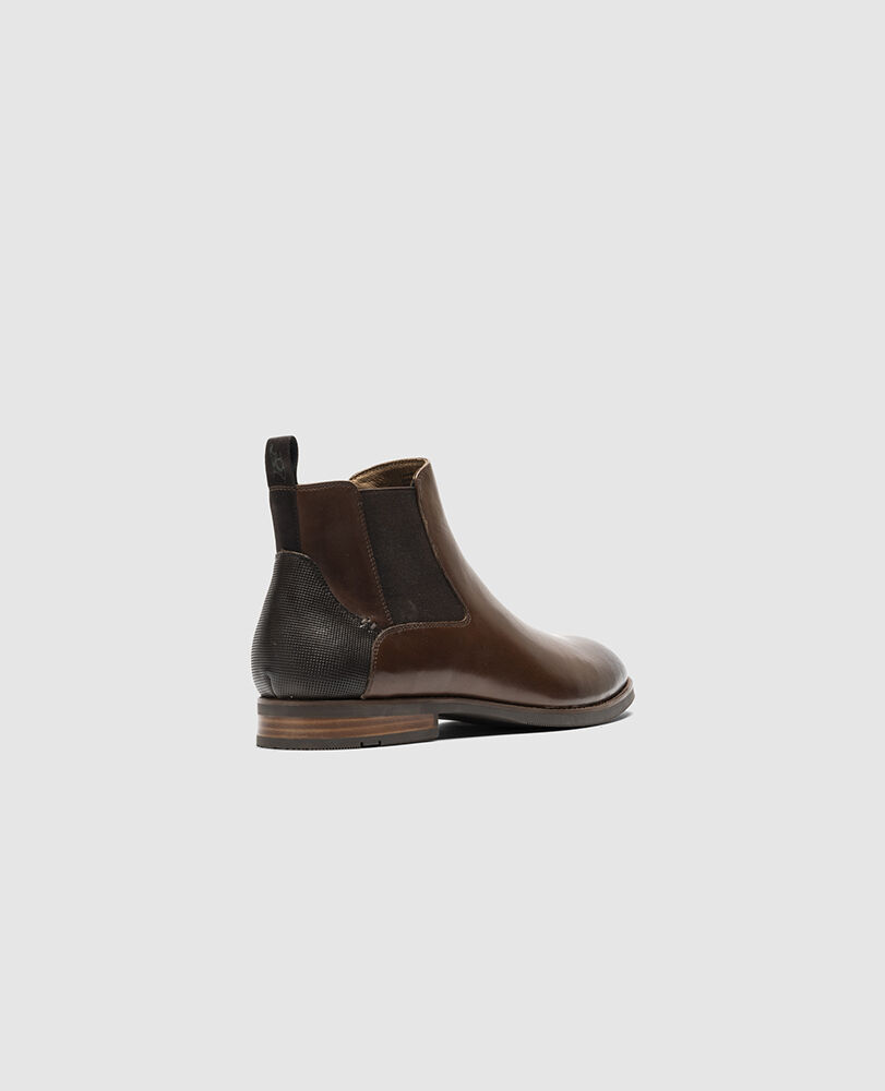 Lyttleton Chelsea Boots, TEAK MULTI, Back