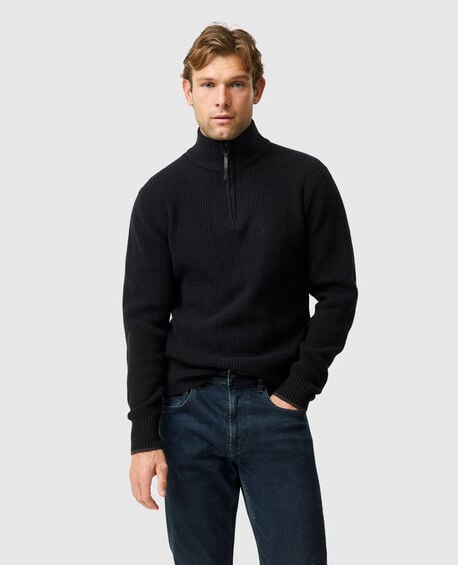 Robbies Road Knit, NOIR
