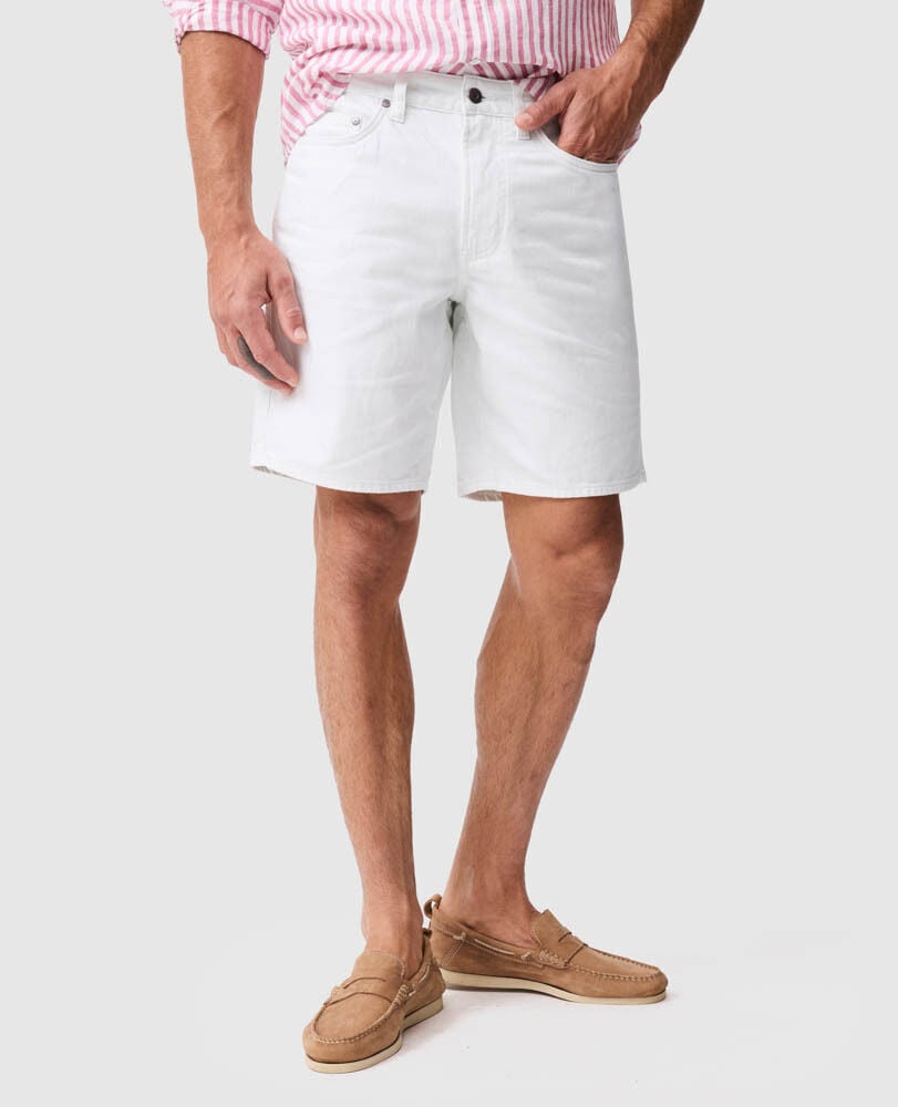 Black Point 9" Short, ECRU, Front