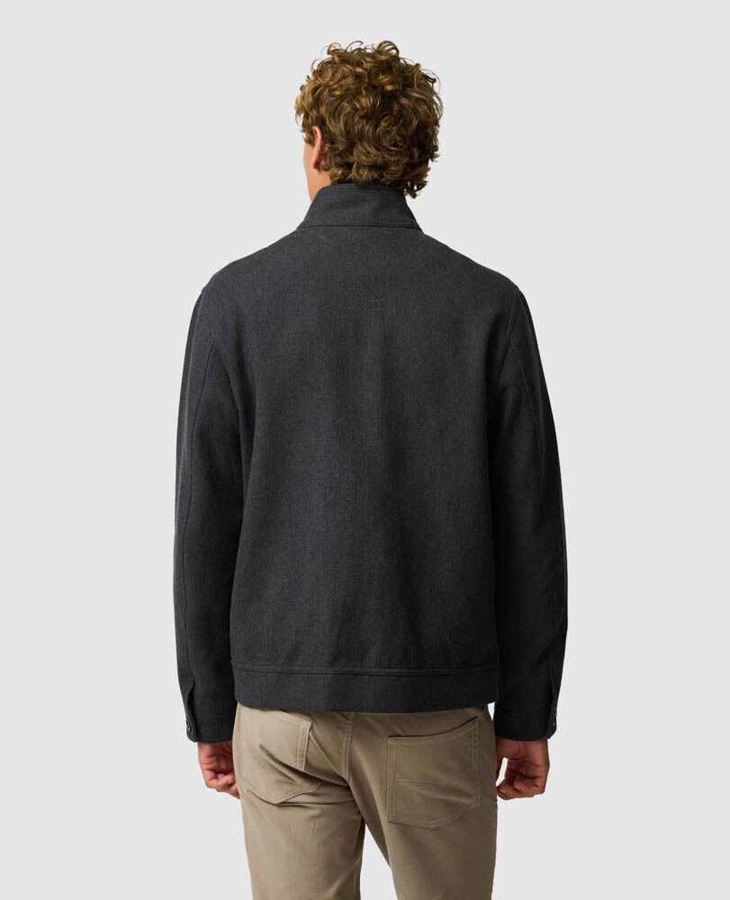 Rhodes Peak Jacket, CHARCOAL, Back