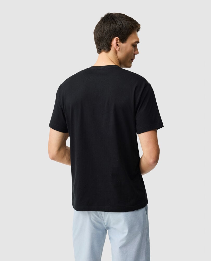 The Gunn Sports Fit Tee 2.0, LIQUORICE, Back