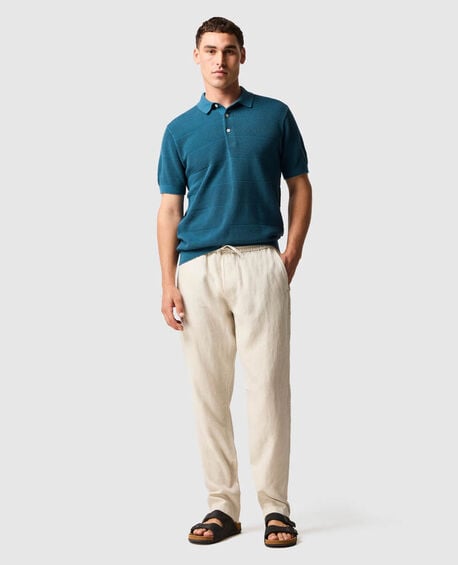 Masons Flat Knit, TEAL