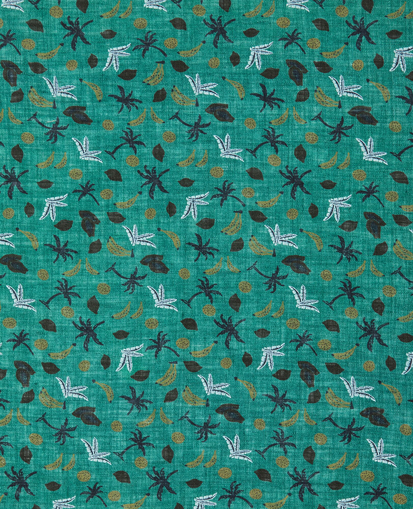 Lorne Street Pocket Square/Bamboo 1, BAMBOU, Back