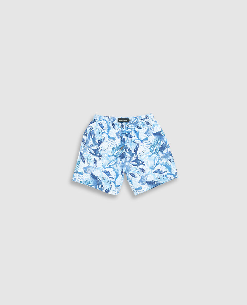 Mount Wellington Swim Short, MARINE, Flat Lay