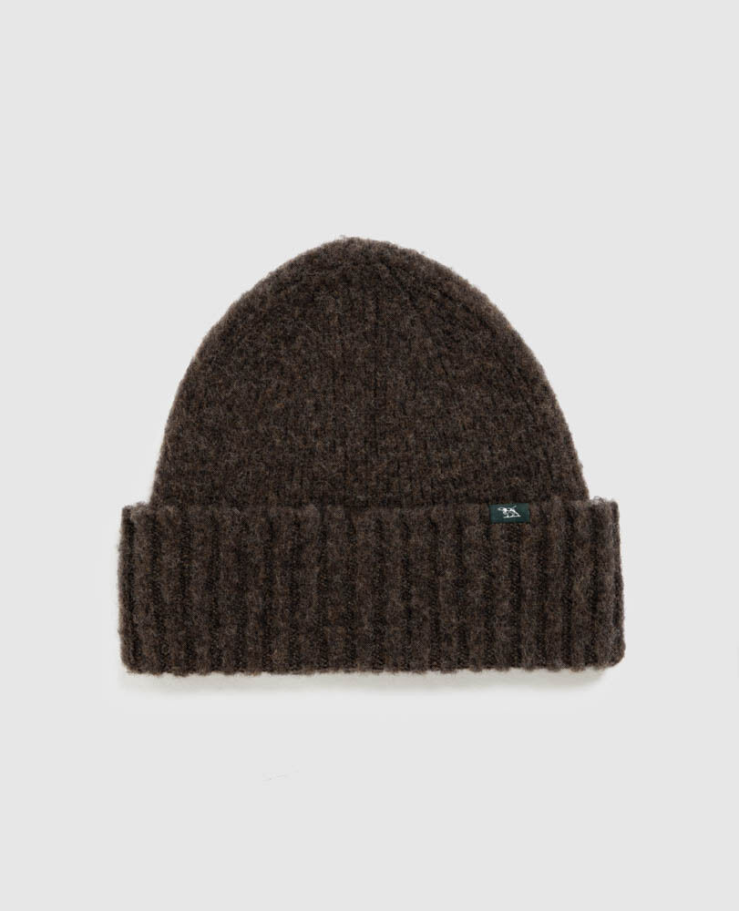 Riversdale Beanie, KAKAO, Front