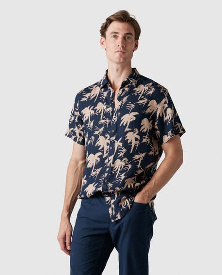Haskell Point Sports Fit Shirt, MIDNIGHT
