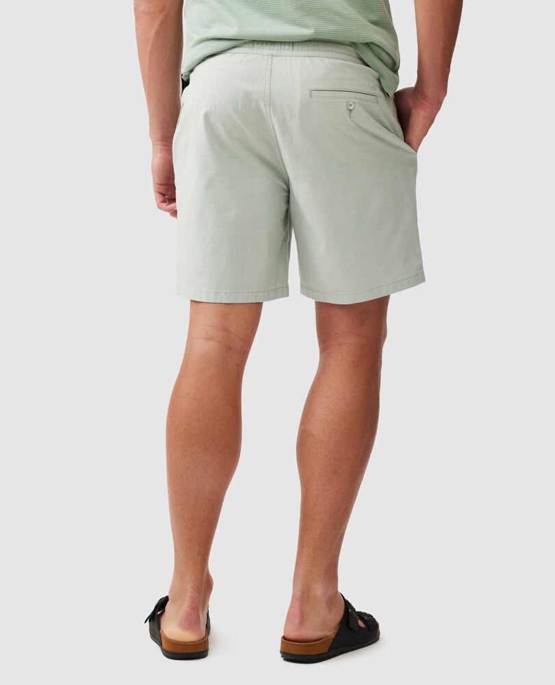 Gunn 7" Resort Short, SAGE, Back