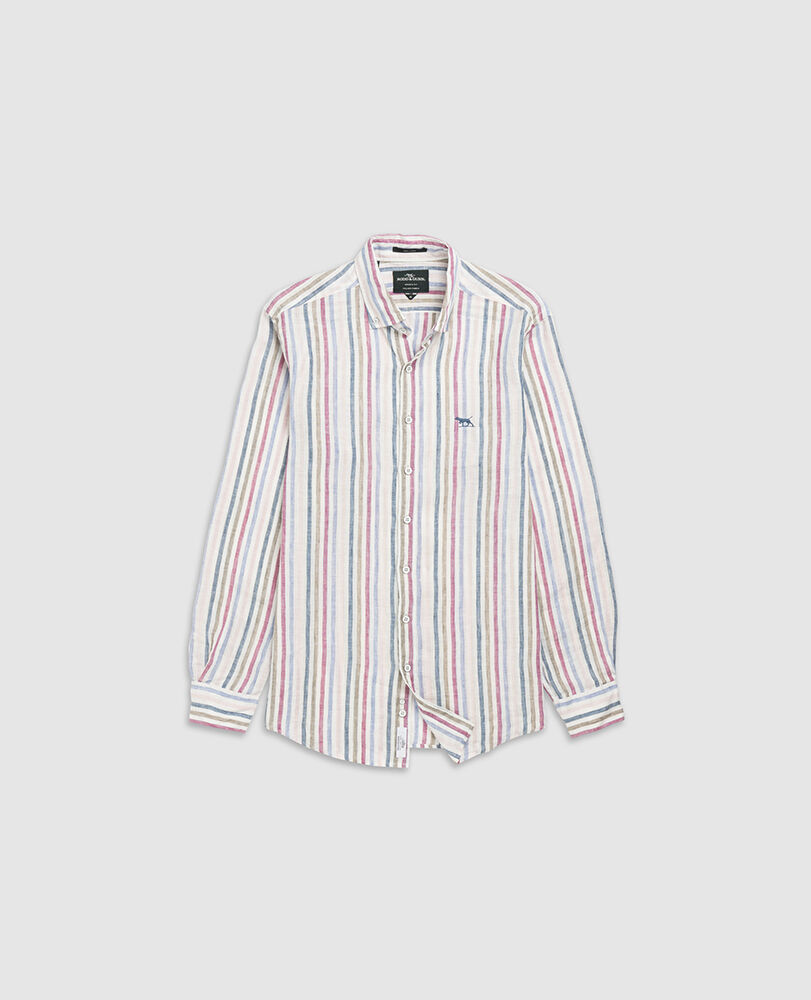 Gimmerburn Sports Fit Shirt, SNOW, Flat Lay
