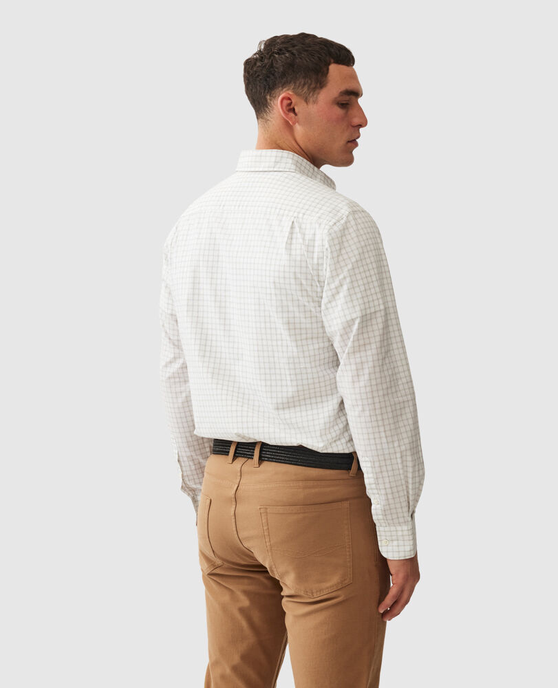 Three Streams Sports Fit Shirt, FERN, Back