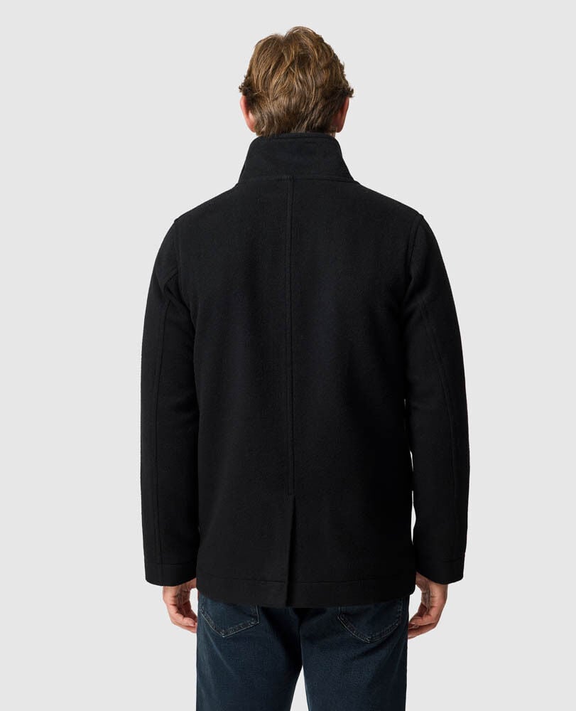 Guards Bay Coat, ONYX, Back