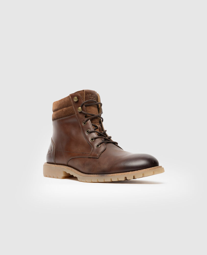 Clearbrooke Military Boot, KAFFEE, Off Front