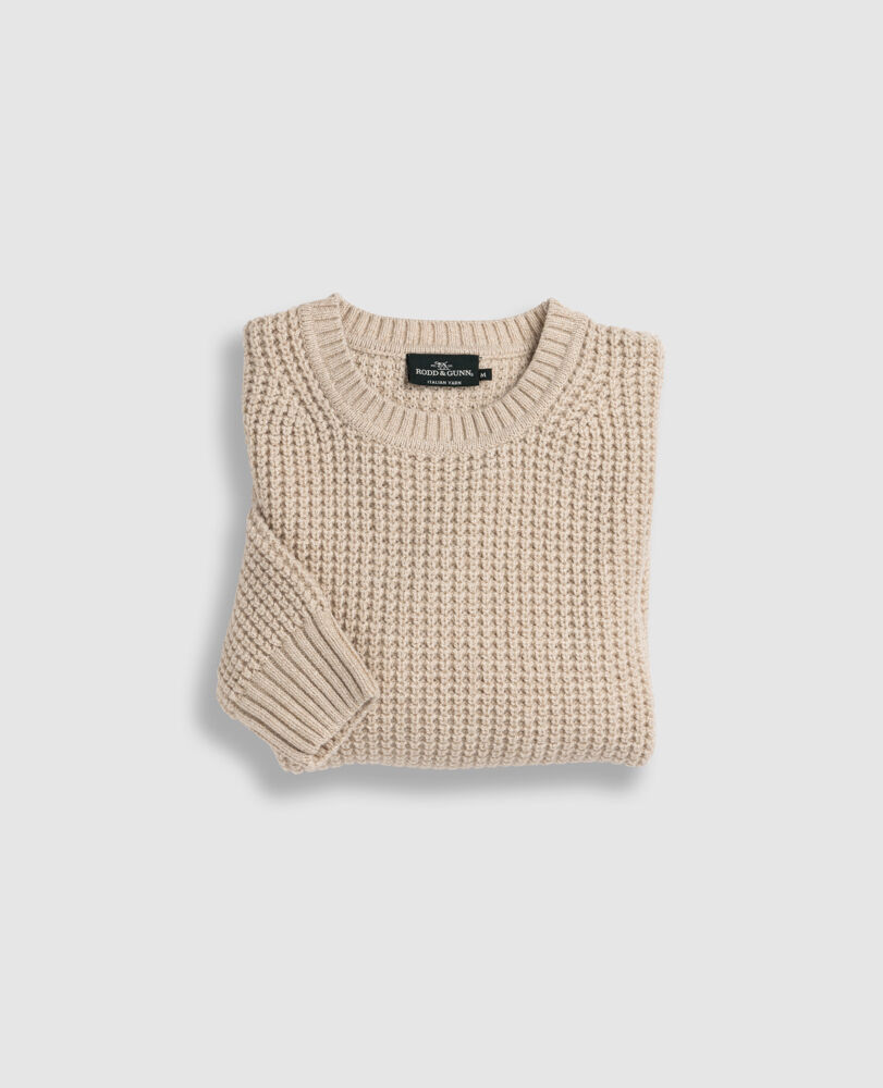 Huntly West Knit, NATURAL, Flat Lay