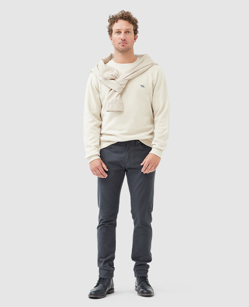 Sweatshirt col rond Gunn, OS, Off Front