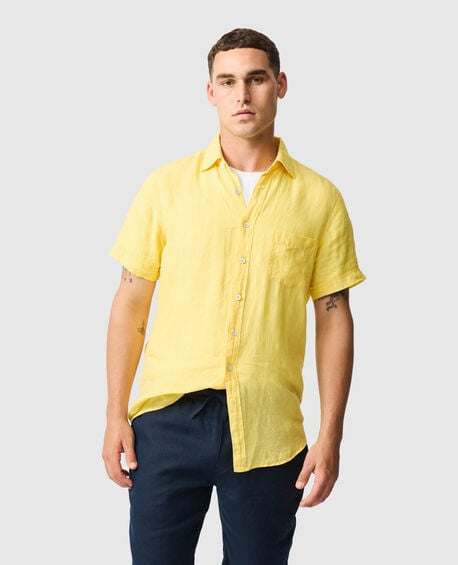 Palm Beach Sports Fit Shirt, SUNSHINE