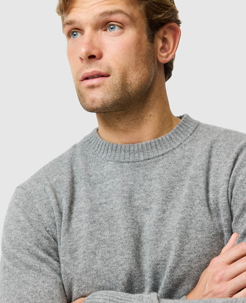 Stewart Island Knit, CHARCOAL, Detail 3