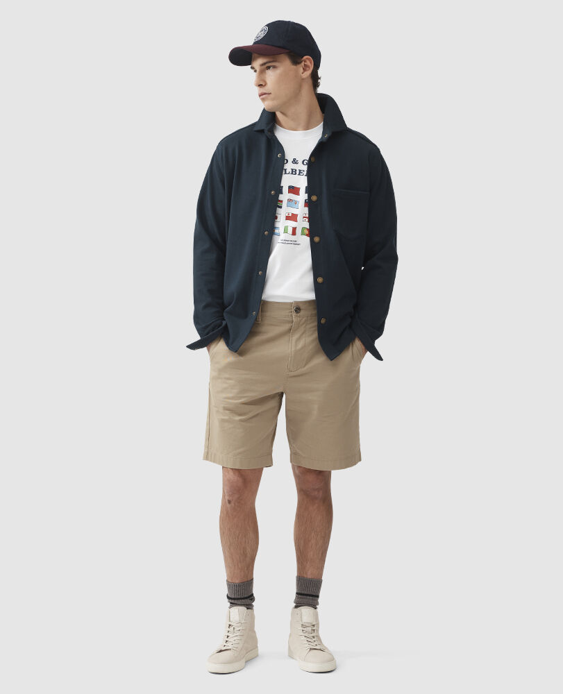 Kingston Park Shirt, MIDNIGHT, Off Front