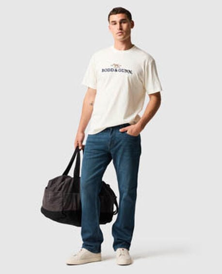 The Peaks Logo Tee, VINTAGE WHITE