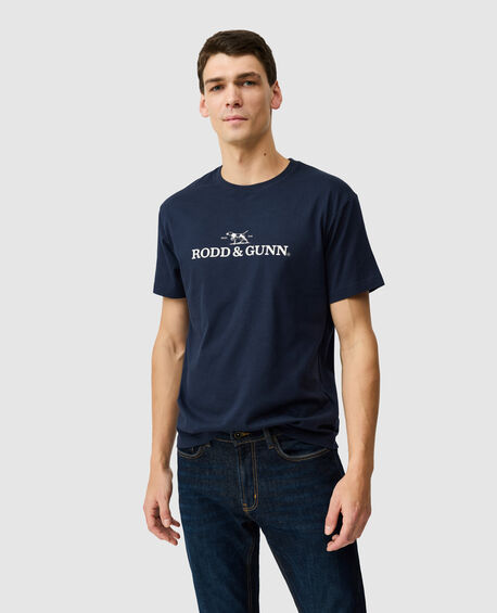 The Logo Sports Fit Tee 2.0, MIDNIGHT