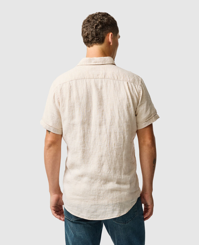 Chemise coupe sportive Palm Beach, NATUREL, Back