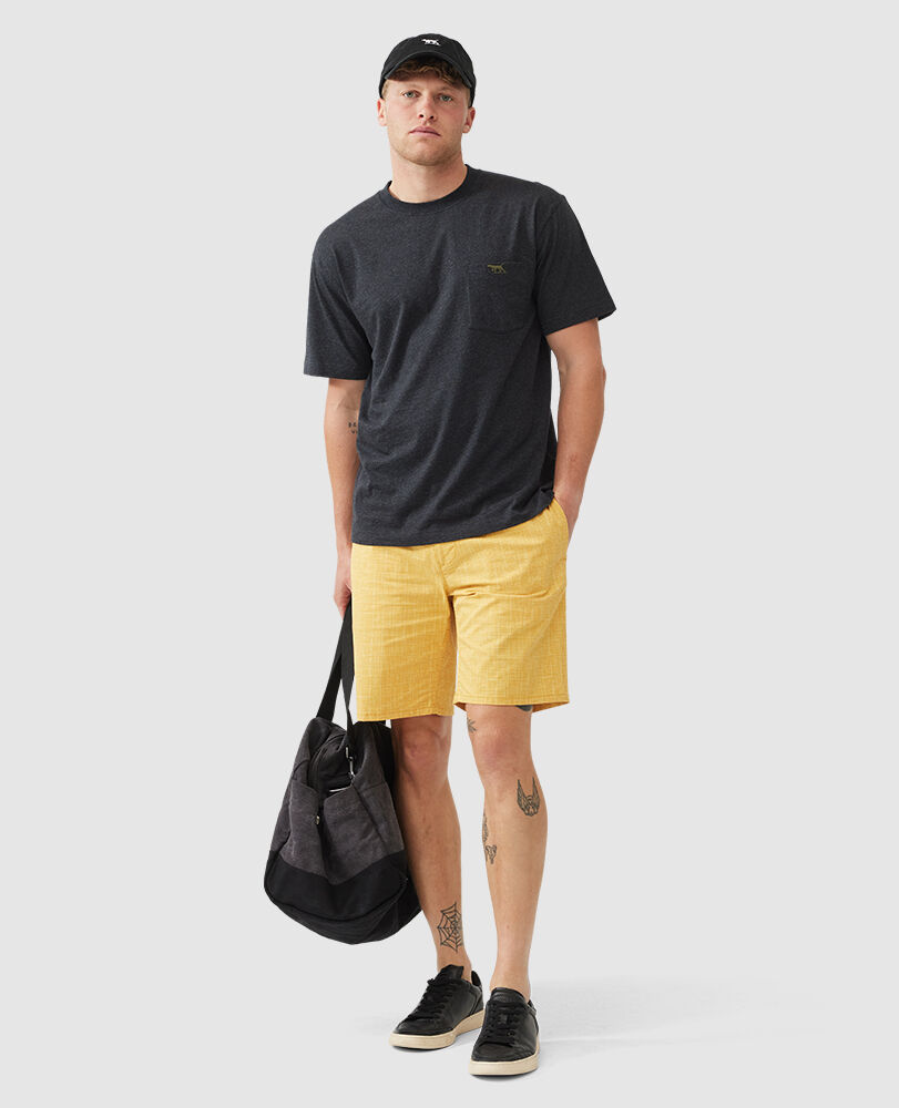Gunn Original Fit Tee, CHARCOAL, Off Front