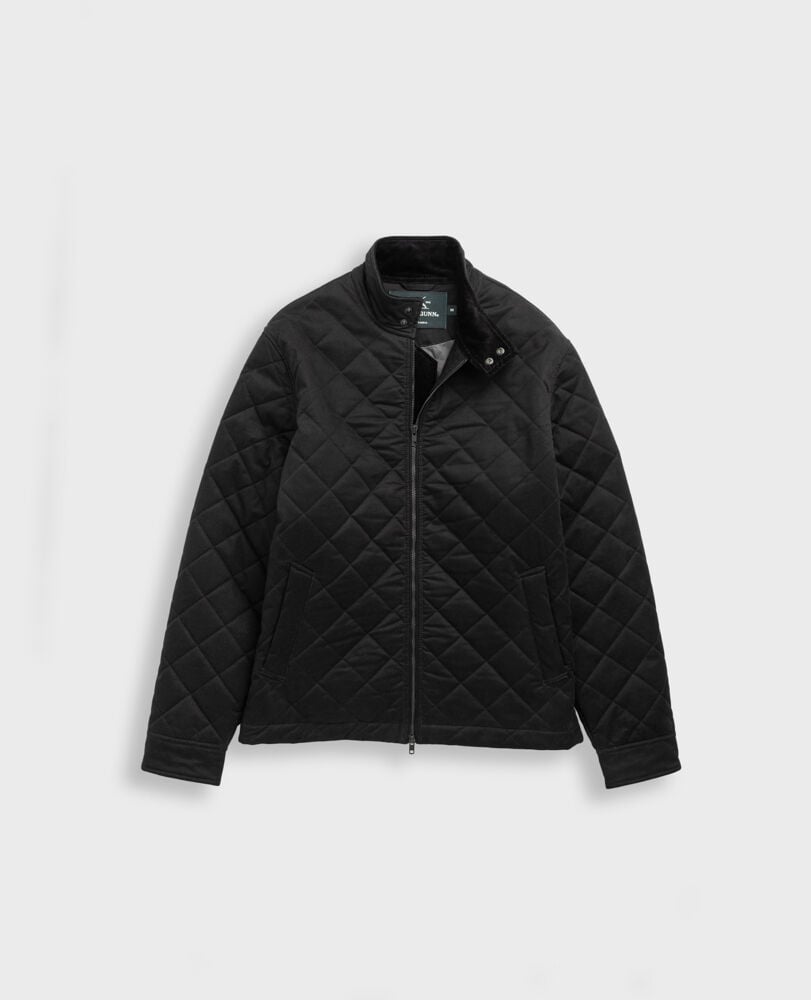 Fenwick Jacket, NERO, Flat Lay
