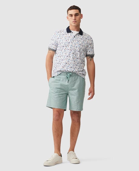 Gunn 7" Resort Short, VERDANT