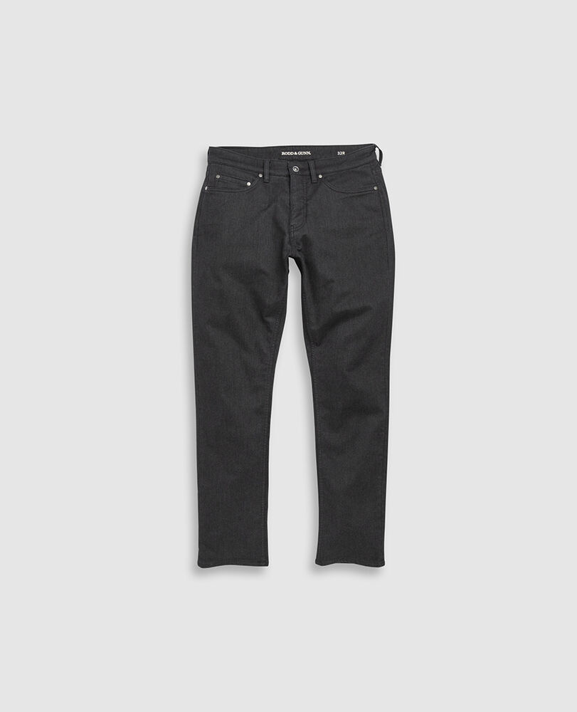 Leighton Place Straight Jean, ANTHRACITE, Flat Lay