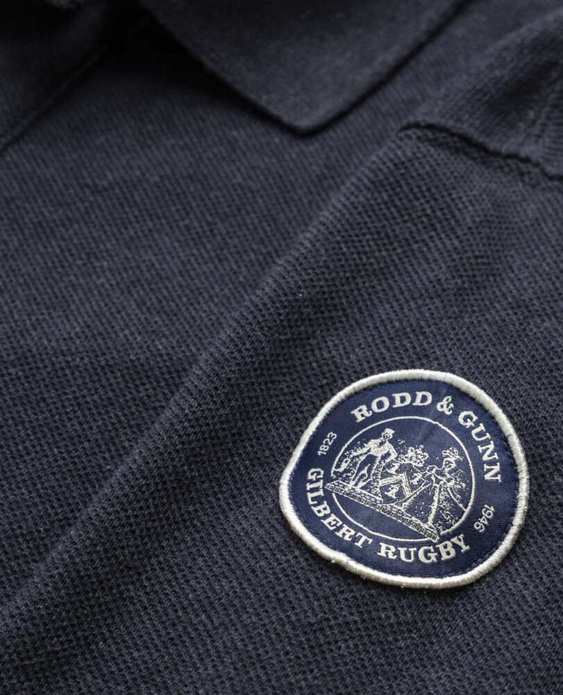 Meadow Lane Polo, NAVY, Detail 3