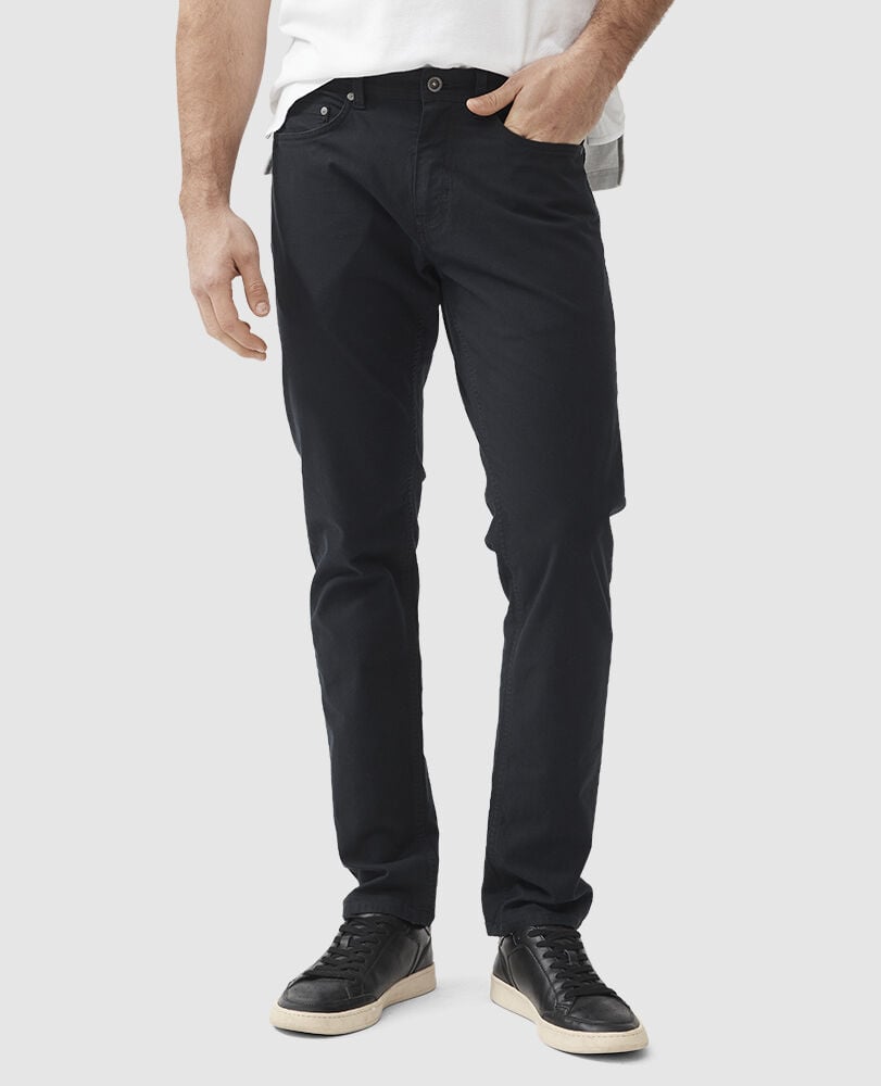Gunn Straight Fit Jean, ONYX, Front