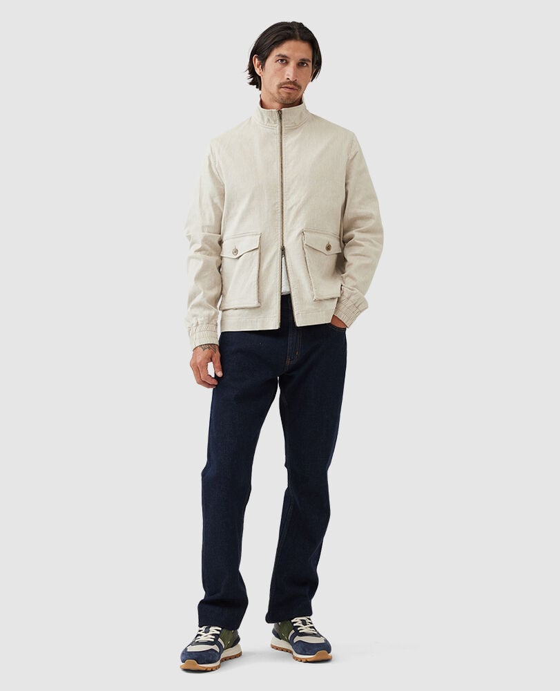 Twin Bridges Jacket, NATURAL, Off Front