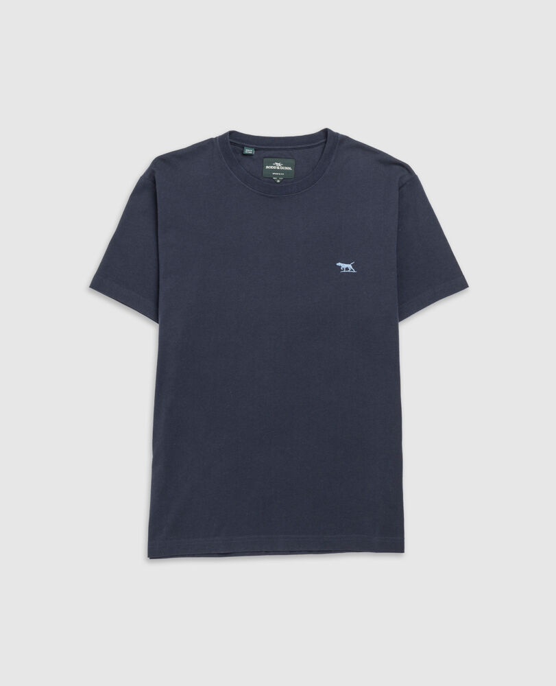 T-Shirt Gunn, MITTERNACHT, Flat Lay