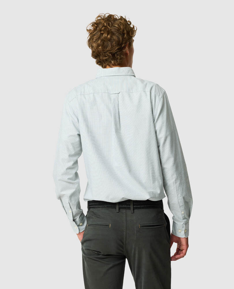 Oxford Crossing Shirt, FERN, Back
