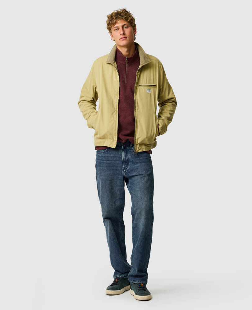 Rutherglen Jacket, KHAKI, Off Front