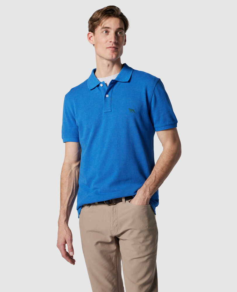 The Gunn Sports Fit Polo, LAPIS, Front