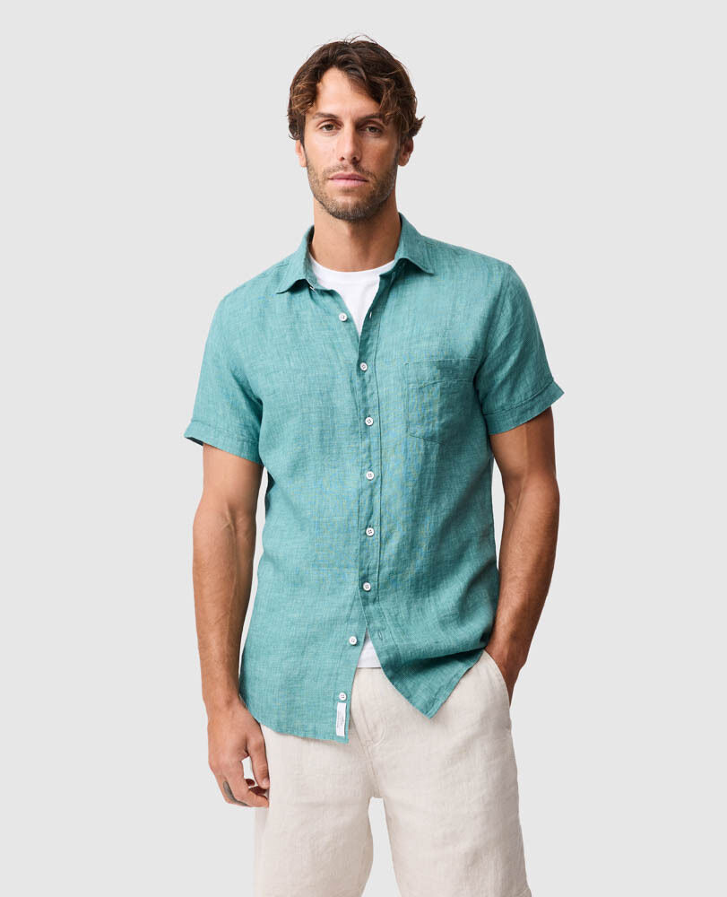 Chemise coupe sportive Palm Beach, SAVANE, Front