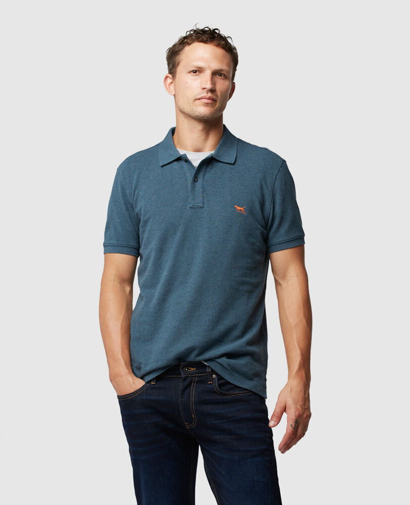 The Gunn Polo, DARK TEAL, Front
