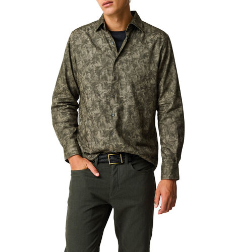 Campbell Valley Sports Fit Shirt, MOSS