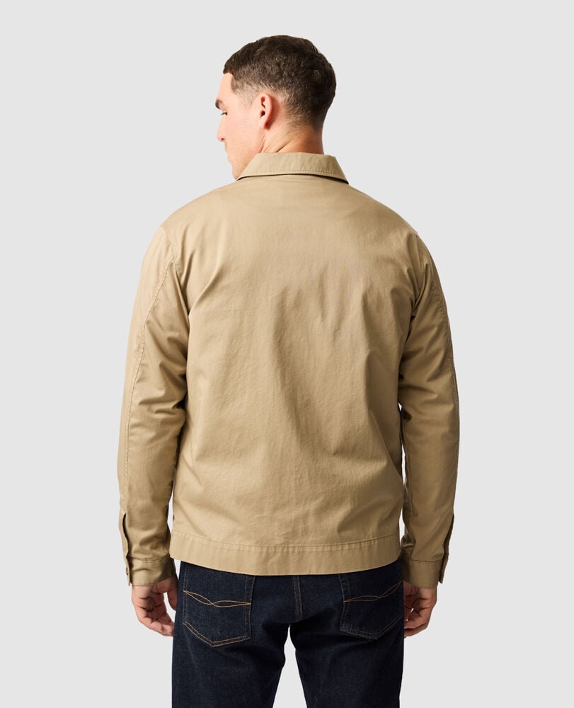 Woody Island Jacket, WHEAT, Back