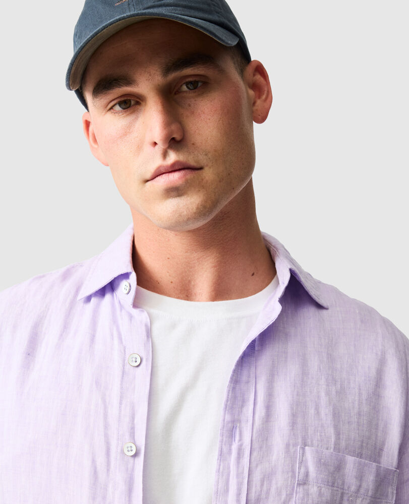 Palm Beach Sports Fit Shirt, LILAC, Detail 3