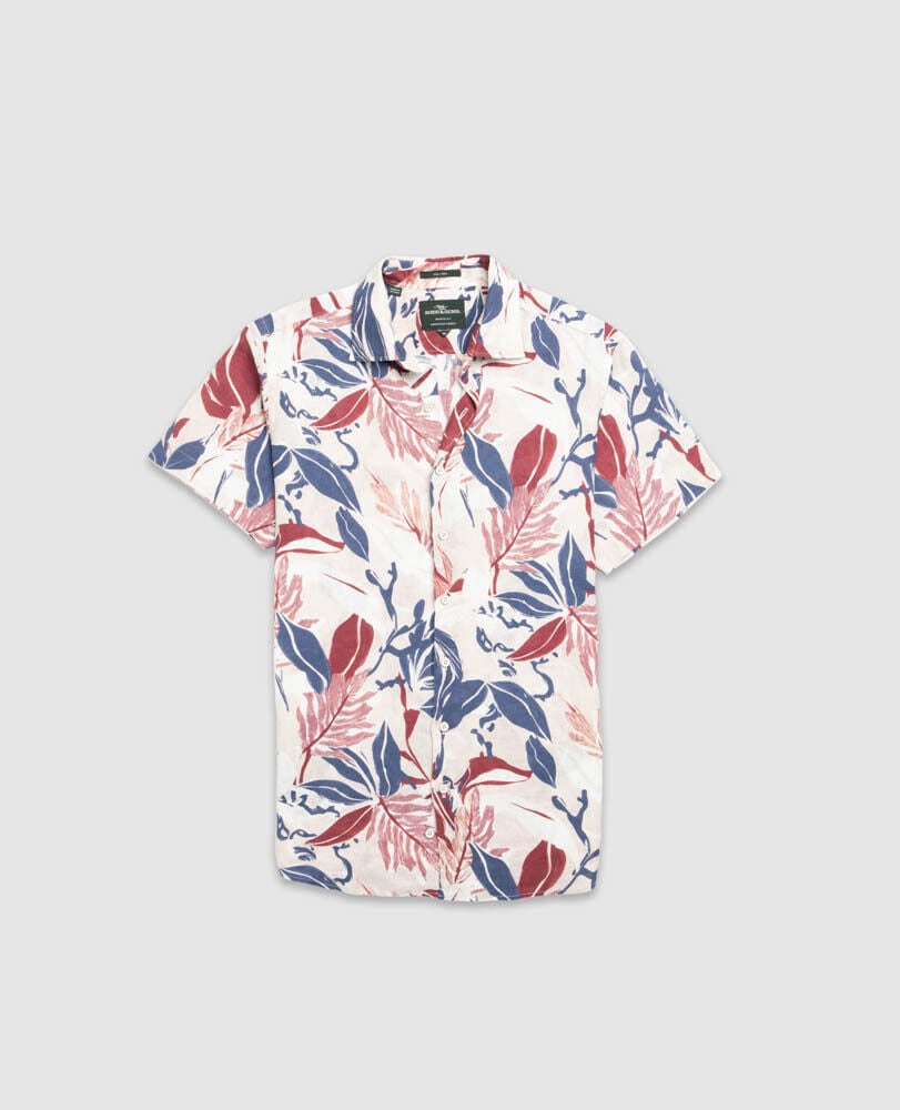 Saltwater Creek Sports Fit Shirt, BEIGE, Flat Lay