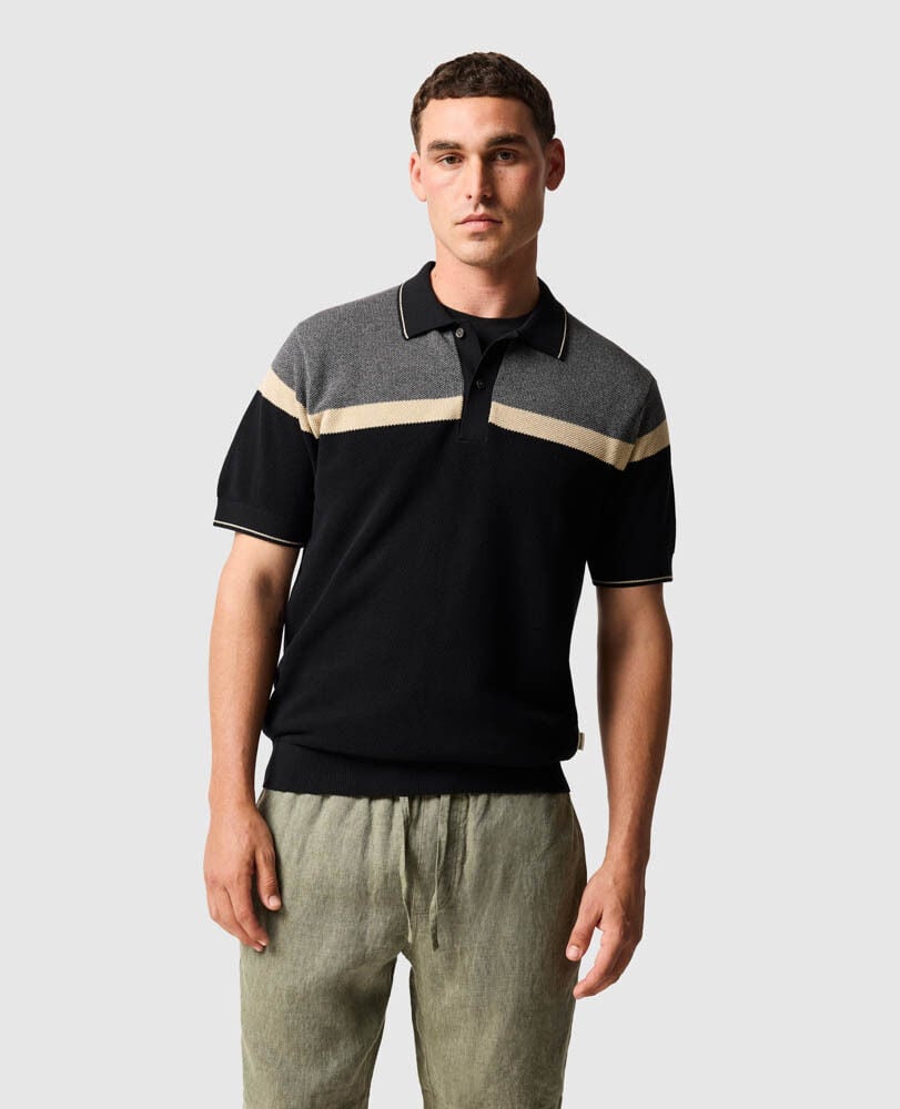 Barret Reef Knit, FUSAIN, Front